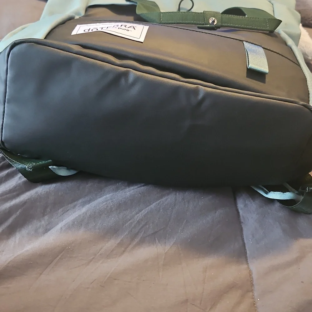 Doterra Green and Black Urban Backpack